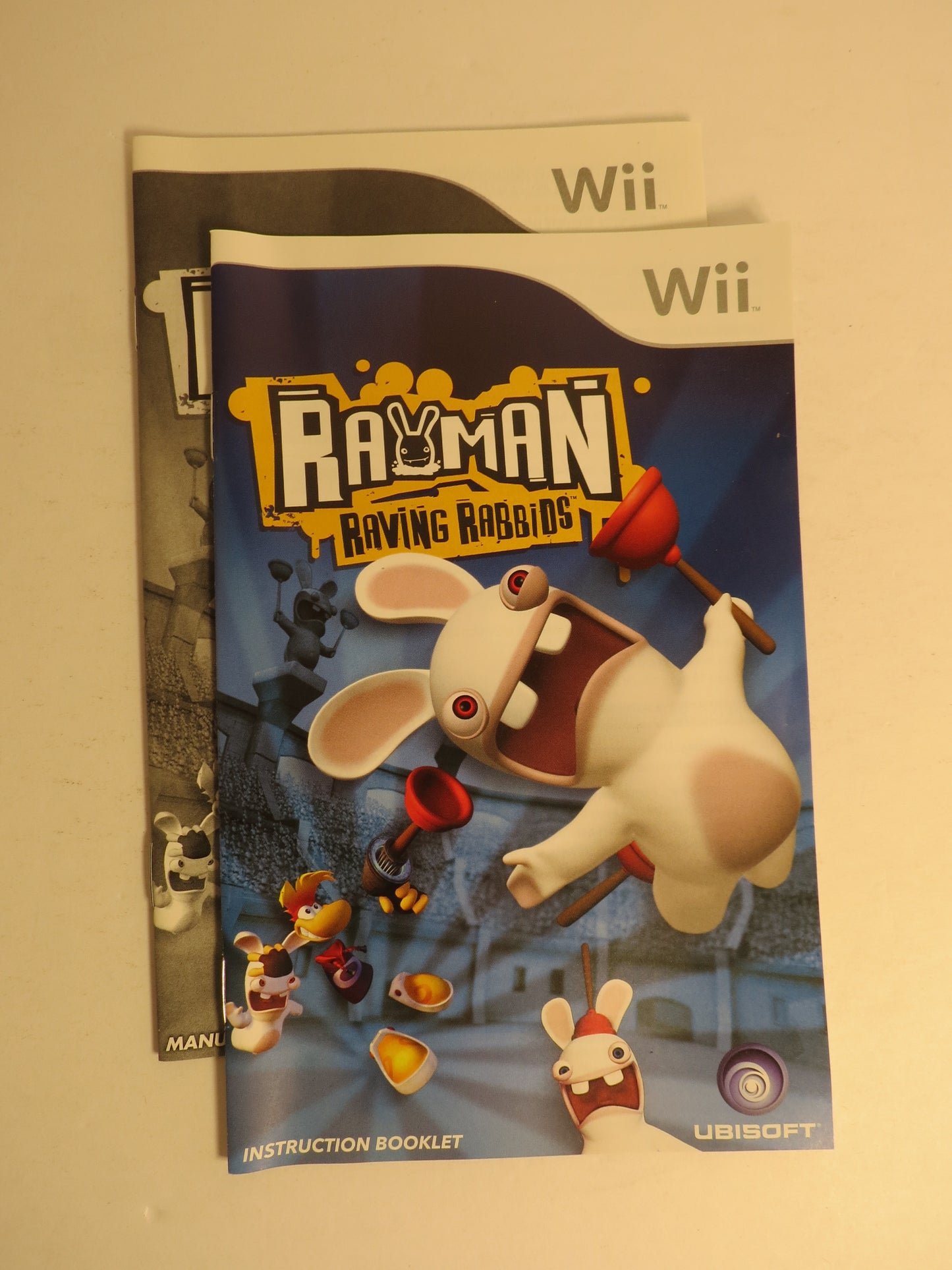 Rayman Raving Rabbids Nintendo Wii Game CIB #2