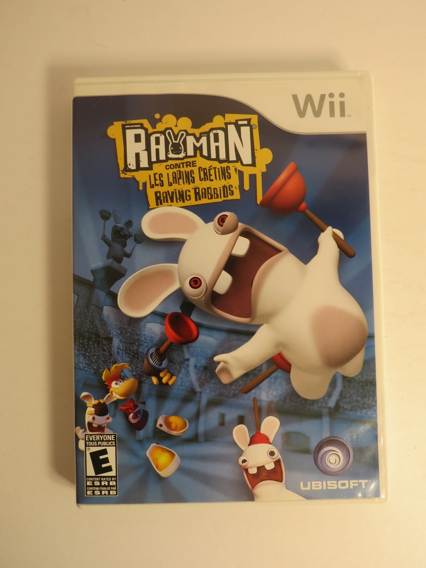Rayman Raving Rabbids Nintendo Wii Game CIB #2