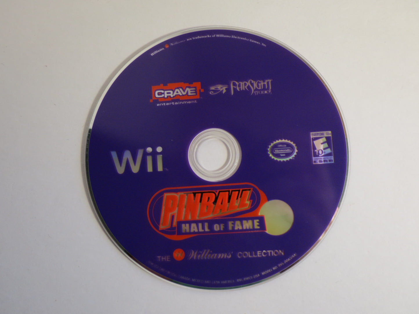 Pinball Hall of Fame the Williams Collection Nintendo Wii Game CIB