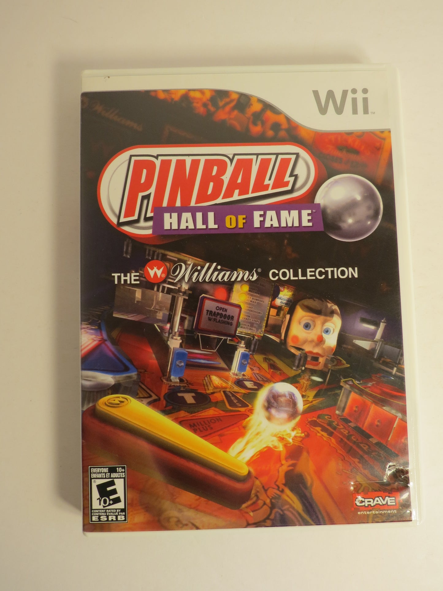 Pinball Hall of Fame the Williams Collection Nintendo Wii Game CIB