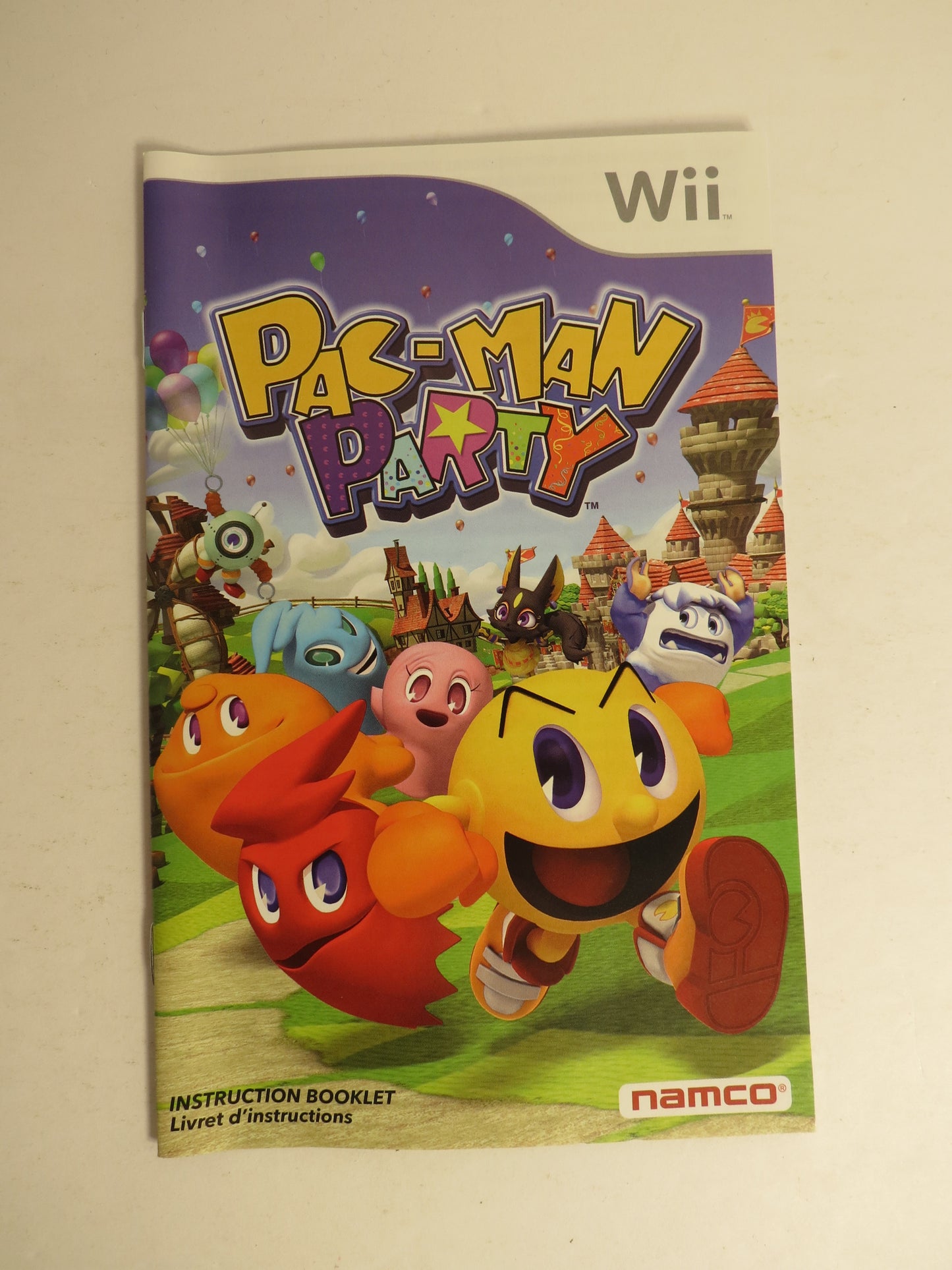 Pac-Man Party Nintendo Wii Game CIB