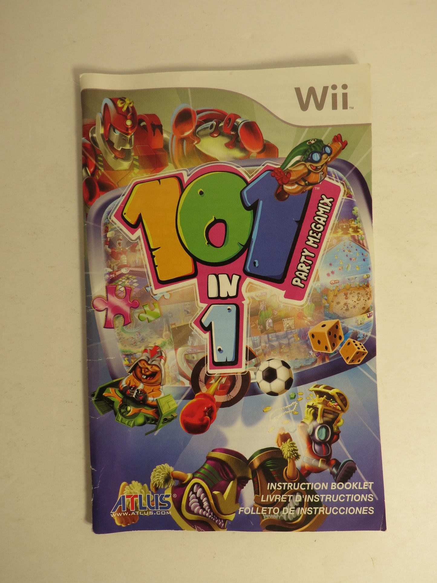 101 in 1 Party Megamix Nintendo Wii Game CIB