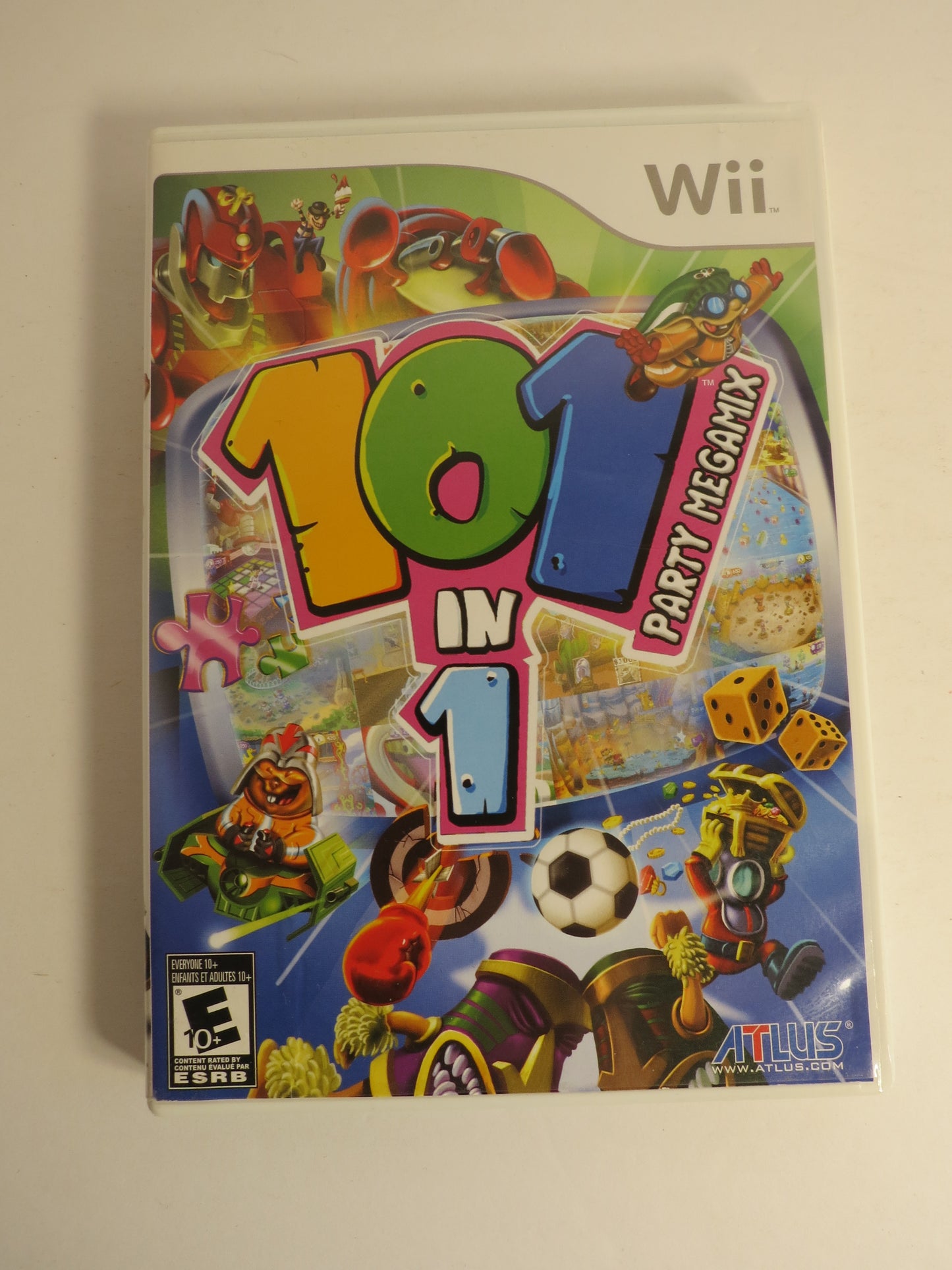 101 in 1 Party Megamix Nintendo Wii Game CIB
