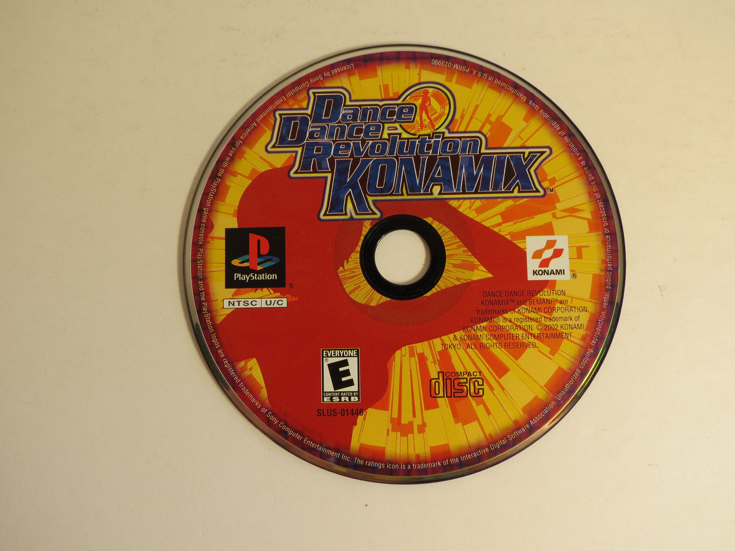 Dance Dance Revolution Konamix Playstation 1 PS1 Game CIB