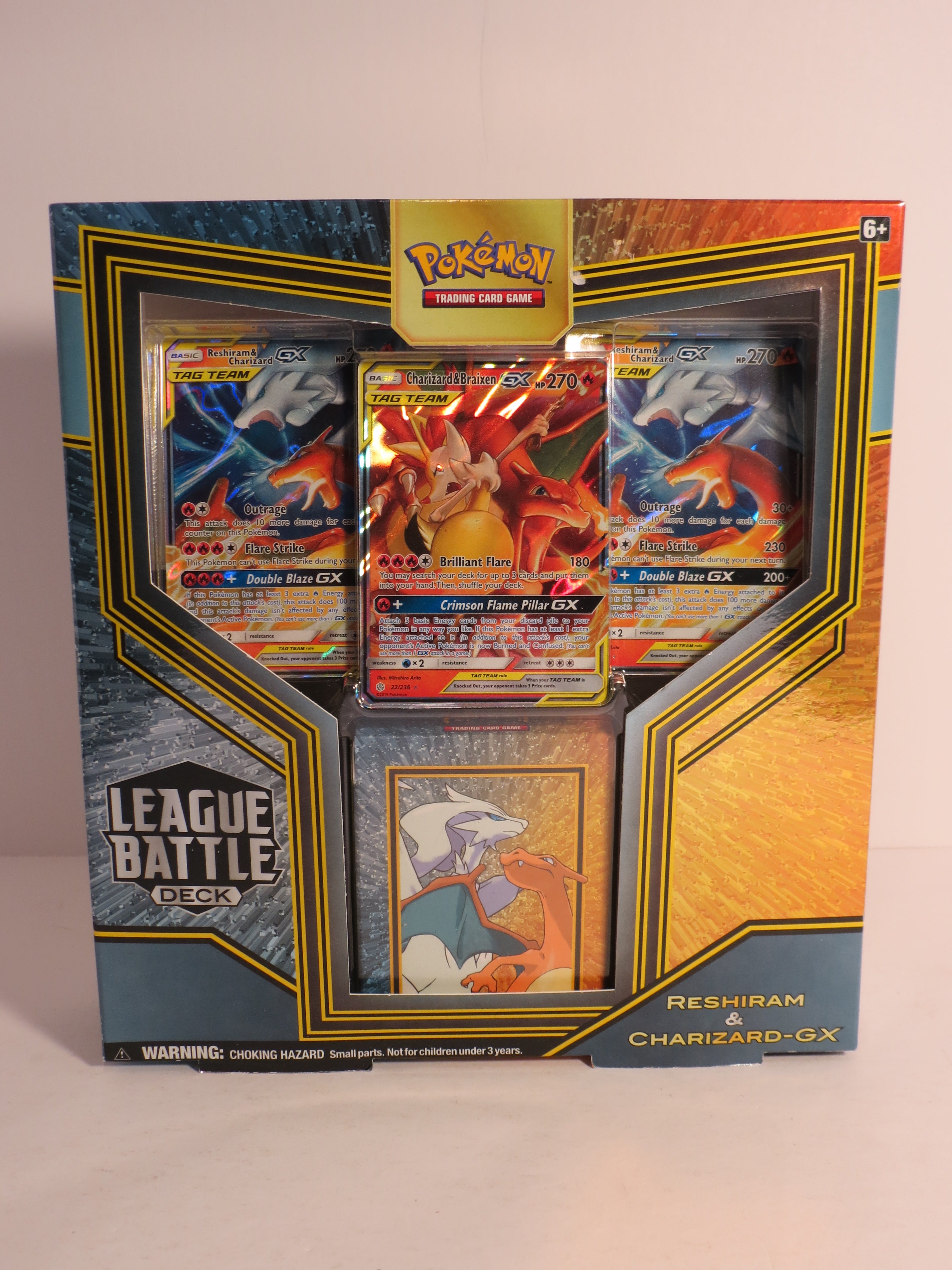 Reshiram & Charizard-GX League Battle Deck Pokemon Sealed Corey's Cards and Games Reshiram & Charizard-GX League Battle Deck Pokemon Sealed Corey's Cards and Games
