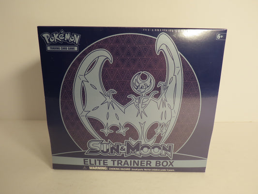 Sun & Moon Base Lunala Pokemon Elite Trainer Box ETB Sealed
