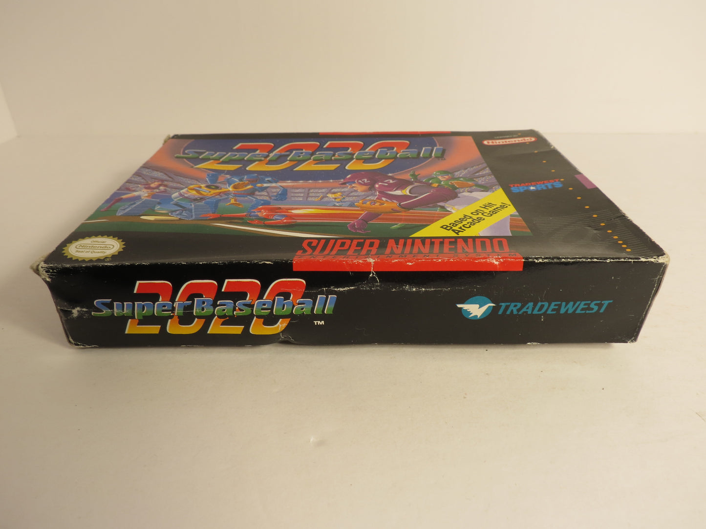 Super Baseball 2020 Super Nintendo SNES Game CIB Complete