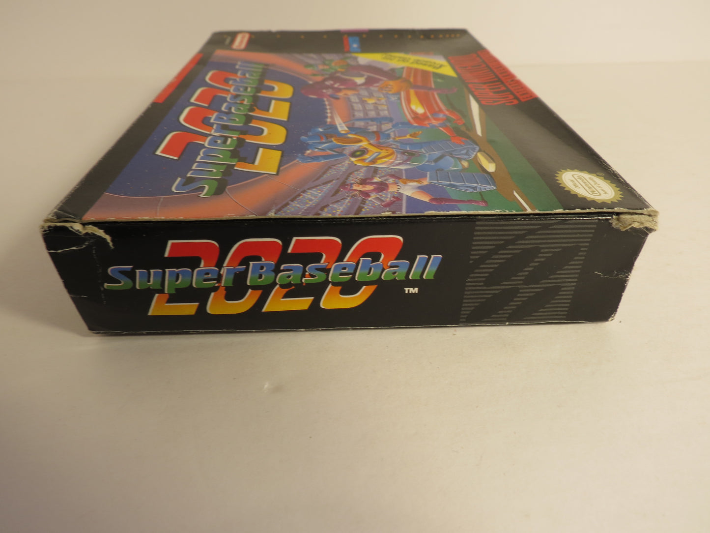 Super Baseball 2020 Super Nintendo SNES Game CIB Complete