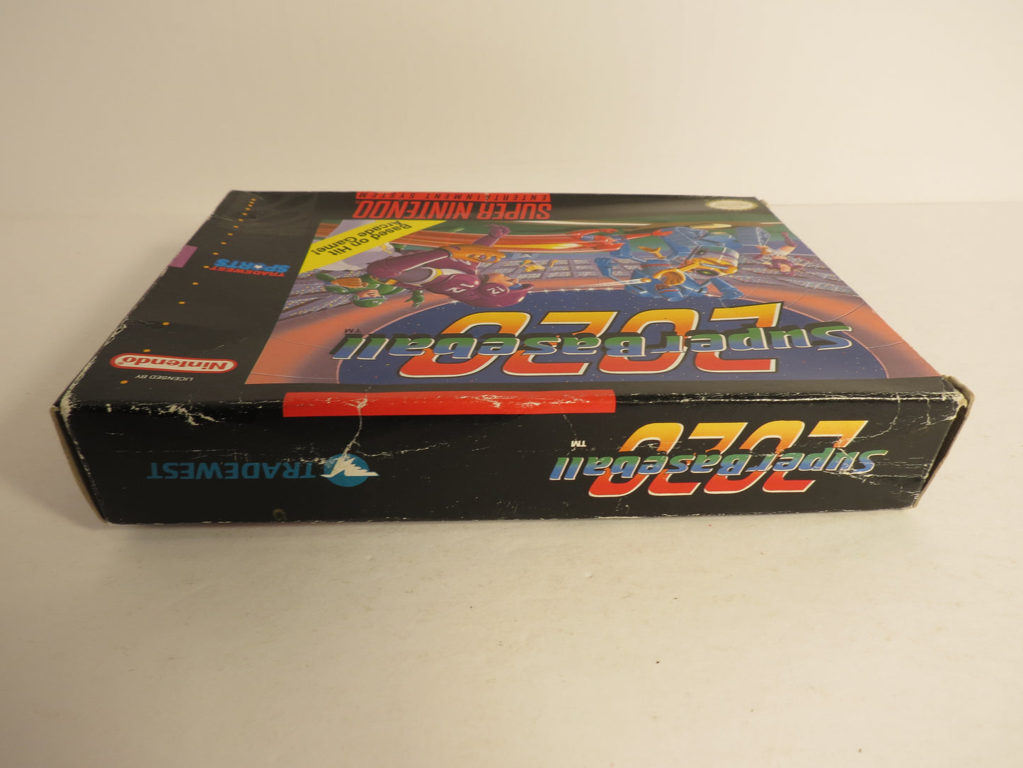 Super Baseball 2020 Super Nintendo SNES Game CIB Complete
