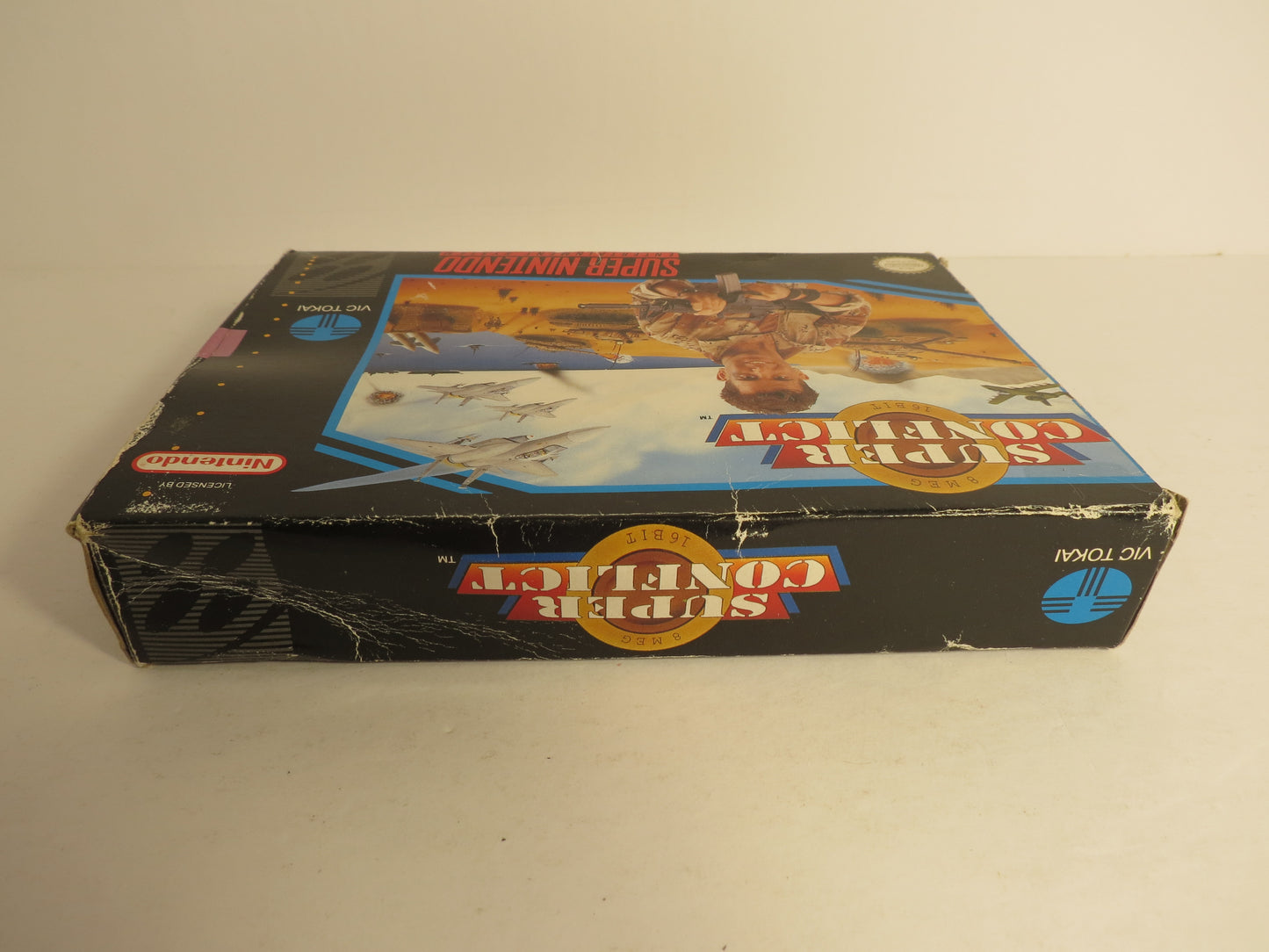 Super Conflict Super Nintendo SNES Game CIB Complete