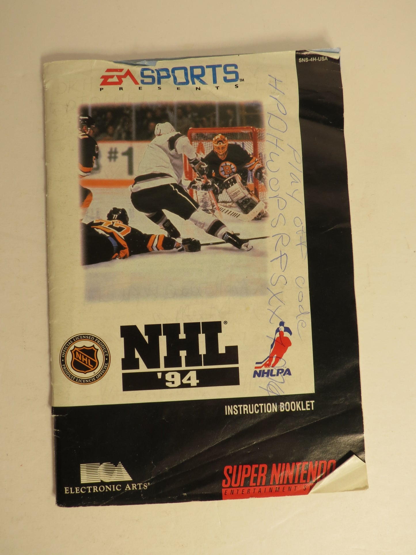 NHL '94 Super Nintendo SNES Game CIB Complete