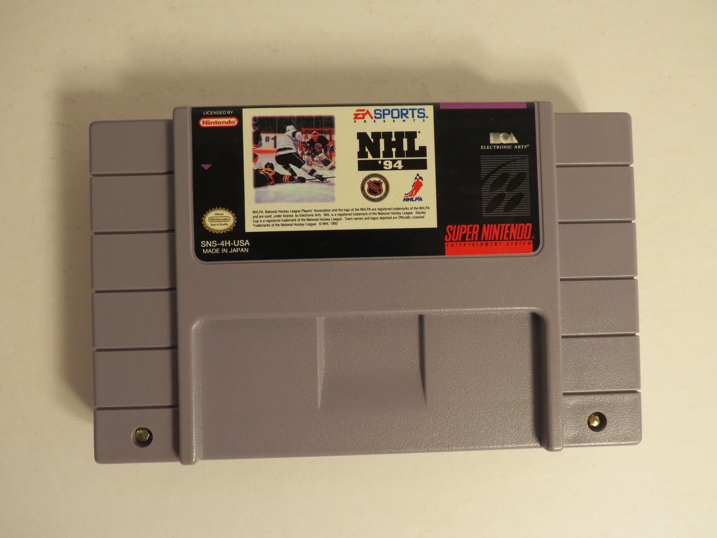 NHL '94 Super Nintendo SNES Game CIB Complete