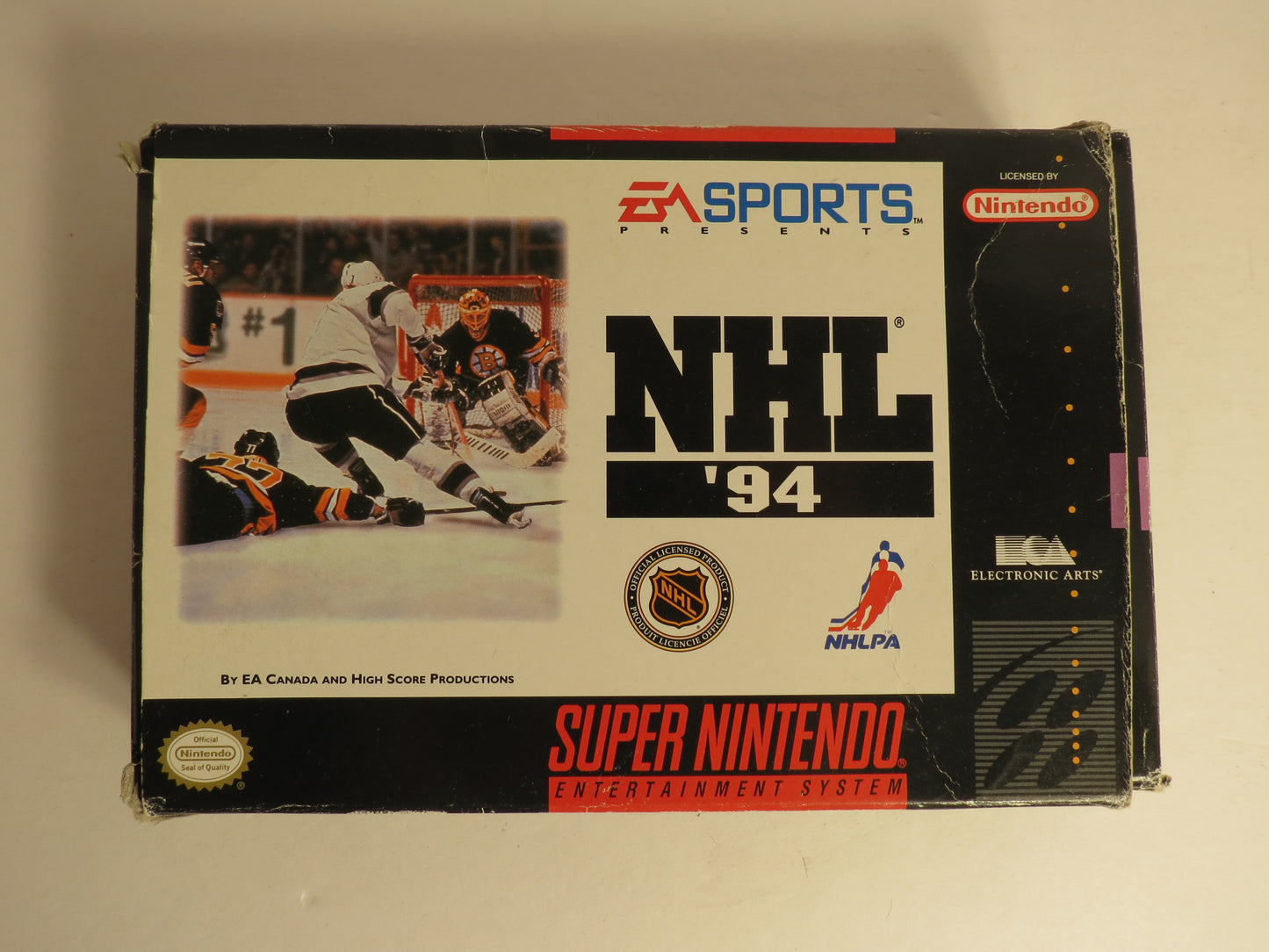 NHL '94 Super Nintendo SNES Game CIB Complete
