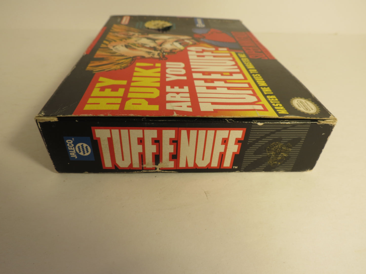 Hey Punk! Are You Tuff Enuff? Super Nintendo SNES Game CIB Complete