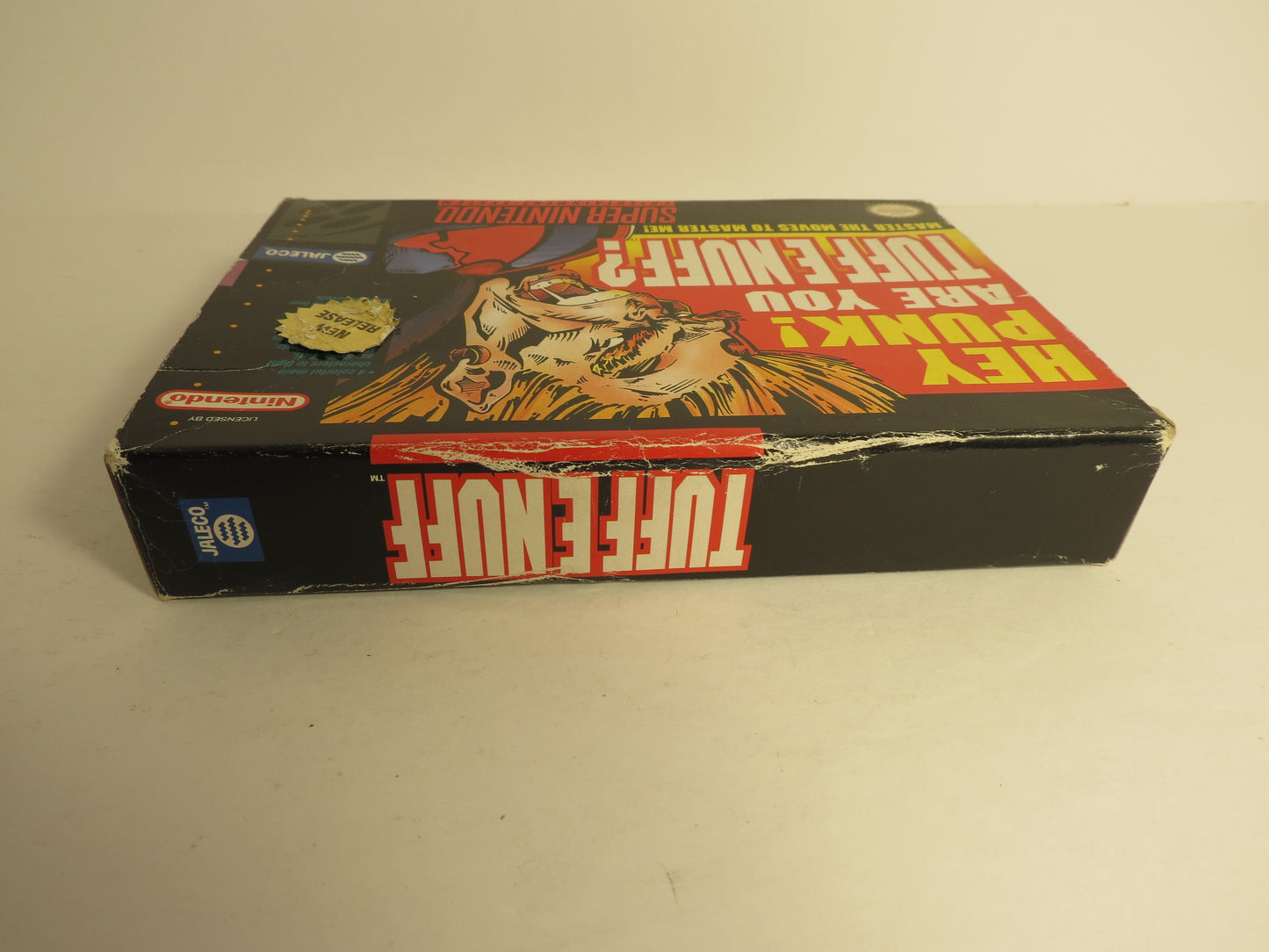 Hey Punk! Are You Tuff Enuff? Super Nintendo SNES Game CIB Complete
