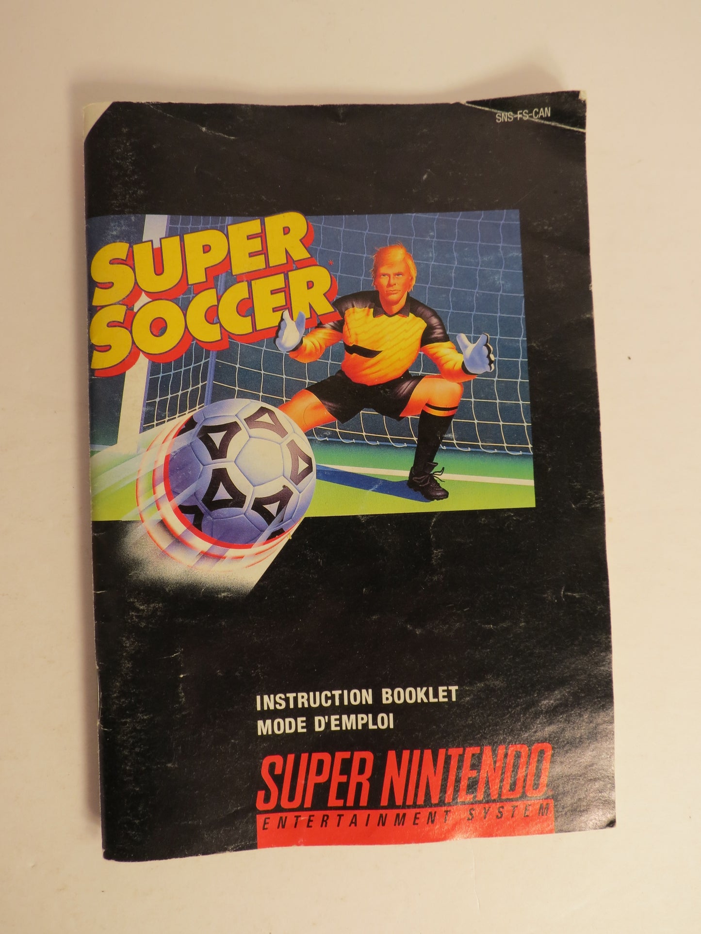 Super Soccer Super Nintendo SNES Game CIB Complete