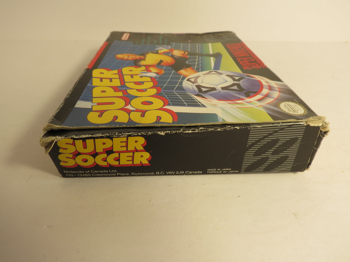 Super Soccer Super Nintendo SNES Game CIB Complete