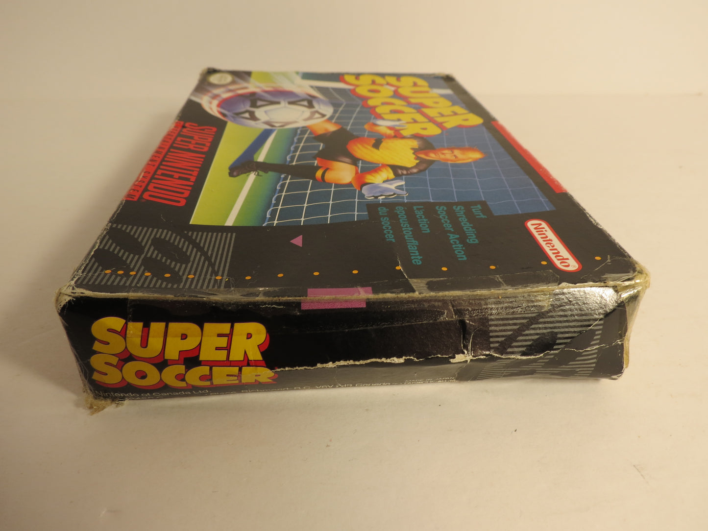 Super Soccer Super Nintendo SNES Game CIB Complete
