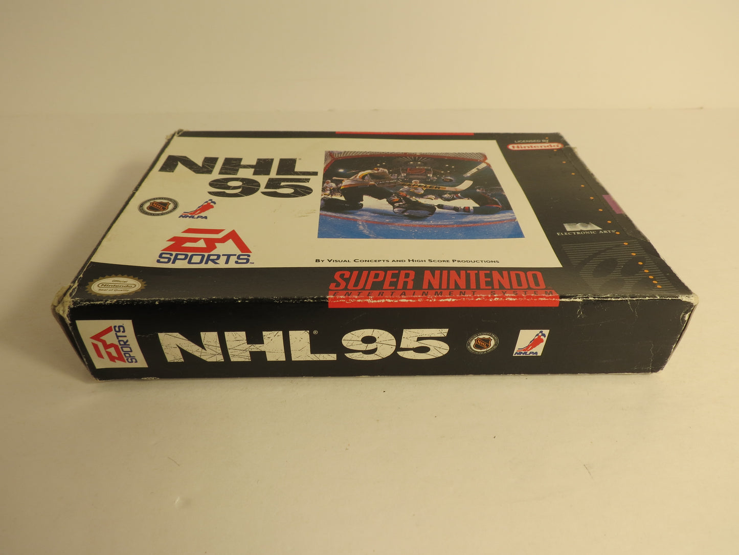 NHL '95 Super Nintendo SNES Game CB