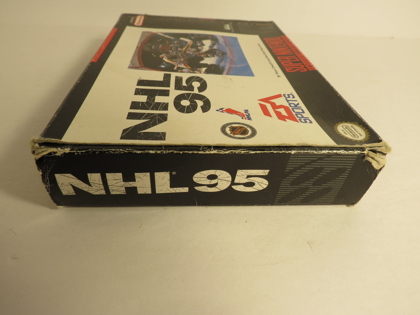 NHL '95 Super Nintendo SNES Game CB