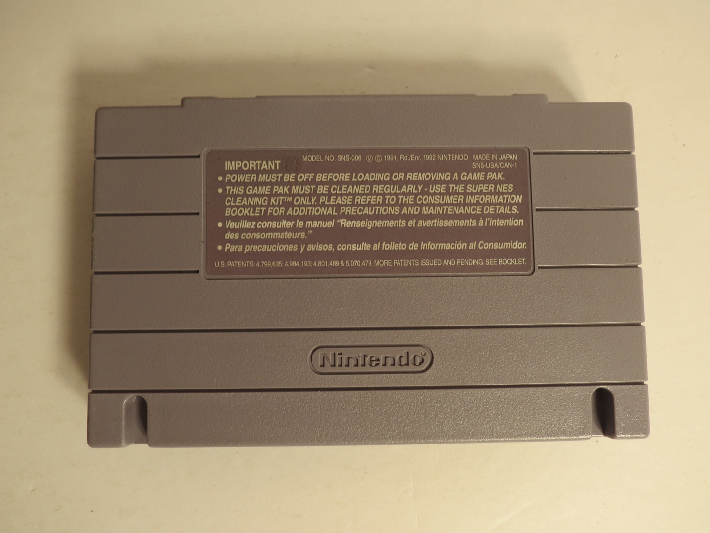 Super Caesars Palace Super Nintendo SNES Game CIB Complete