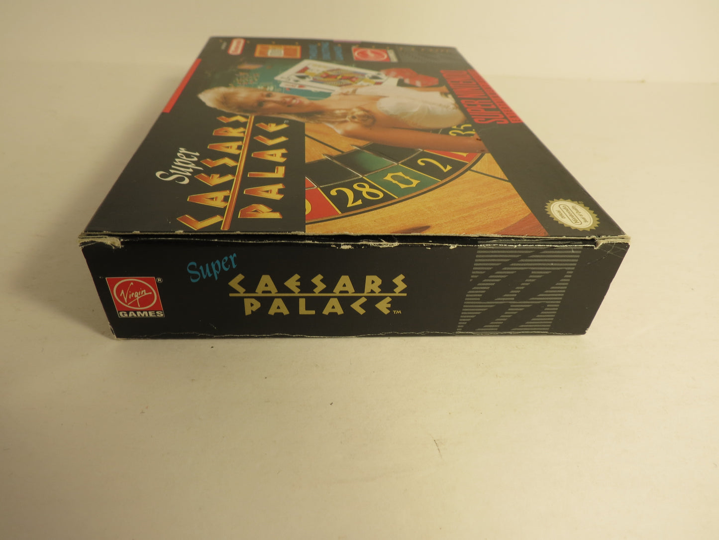 Super Caesars Palace Super Nintendo SNES Game CIB Complete
