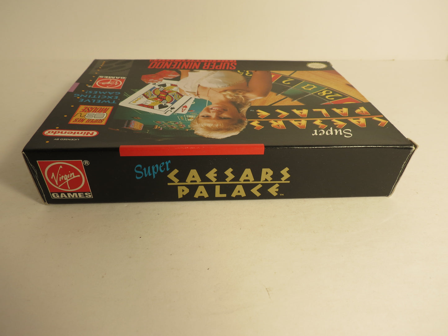 Super Caesars Palace Super Nintendo SNES Game CIB Complete