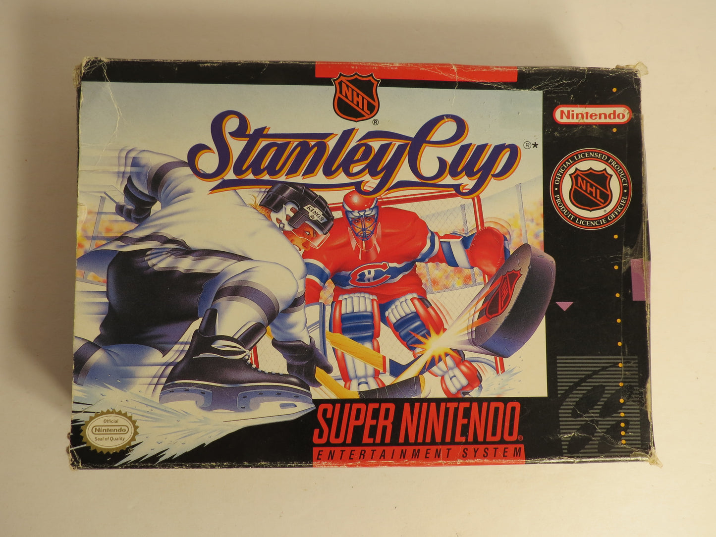 NHL Stanley Cup Super Nintendo SNES Game CIB Complete
