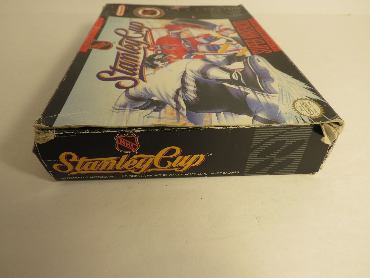 NHL Stanley Cup Super Nintendo SNES Game CIB Complete