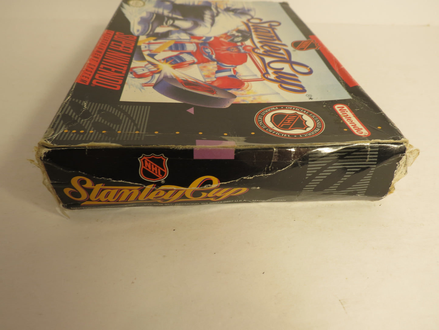 NHL Stanley Cup Super Nintendo SNES Game CIB Complete