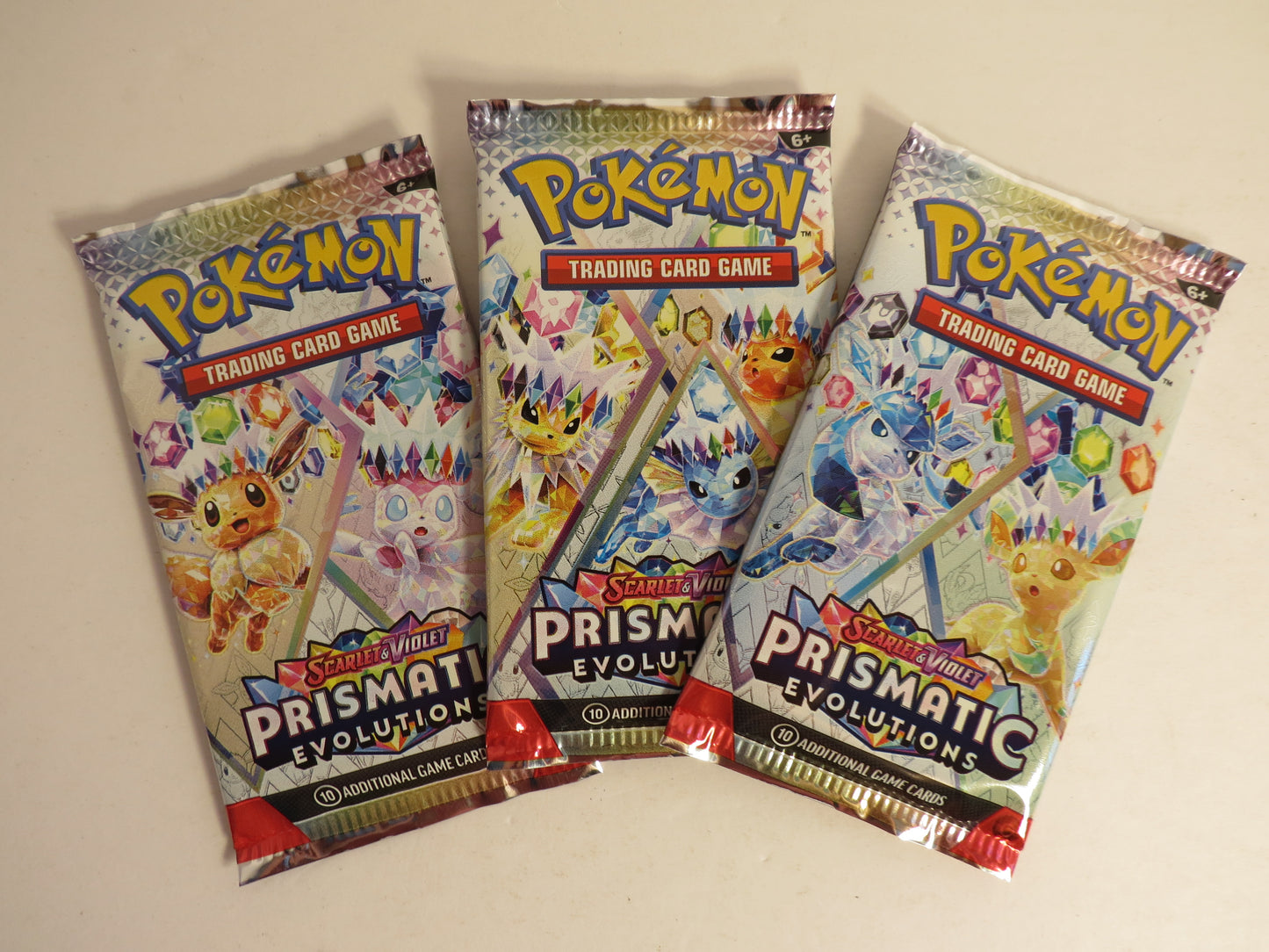 Prismatic Evolutions Pokemon Booster Pack Sealed