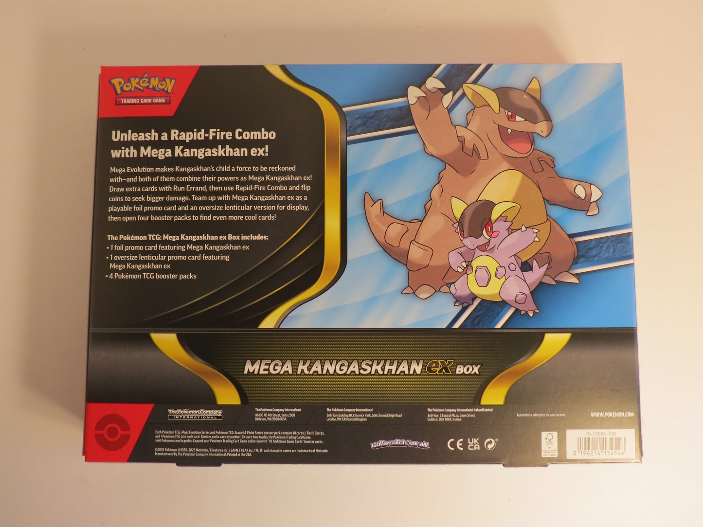 Mega Kangaskhan ex Box Pokemon Sealed