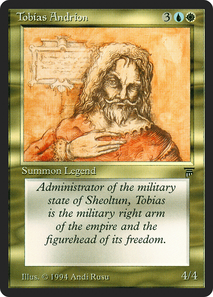 Tobias Andrion (LEG-) - Legends