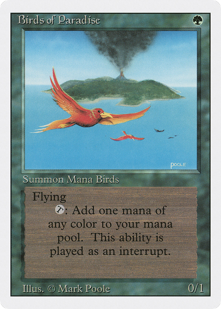 Birds of Paradise (3ED-187) - Revised Edition