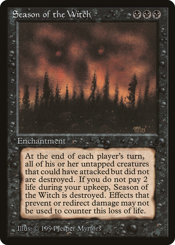 Season of the Witch (DRK-052) - The Dark