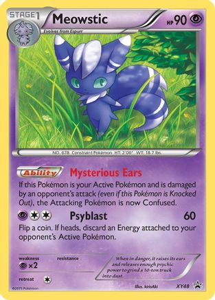 Meowstic - XY48 XY48/211 - XY Promos Holofoil