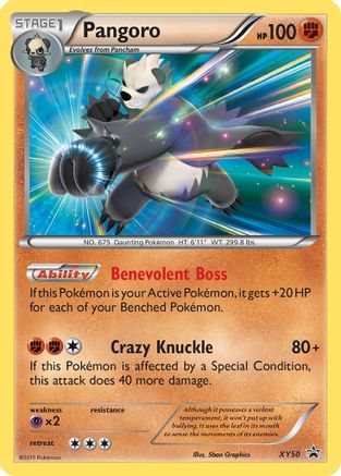 Pangoro - XY50 XY50/211 - XY Promos Holofoil