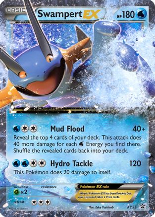 Swampert EX - XY55 XY55/211 - XY Promos Holofoil