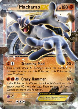 Machamp EX 37/98 - XY  Ancient Origins Holofoil