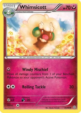 Whimsicott 56/98 - XY  Ancient Origins
