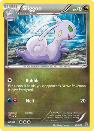 Sliggoo 59/98 - XY  Ancient Origins