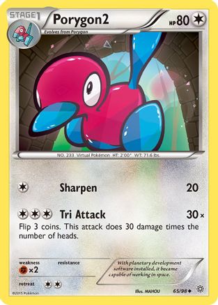 Porygon2 65/98 - XY  Ancient Origins