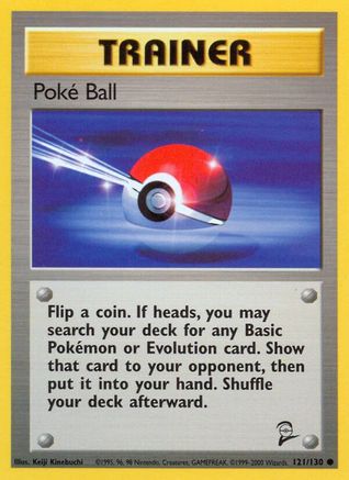 Poke Ball 121/130 - Base Set 2