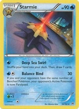 Starmie 30/162 - XY  BREAKthrough