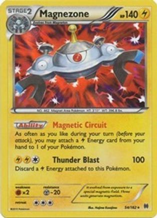 Magnezone 54/162 - XY  BREAKthrough Reverse Holofoil