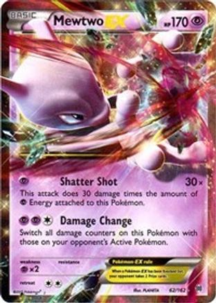 Mewtwo EX (62) 62/162 - XY  BREAKthrough Holofoil