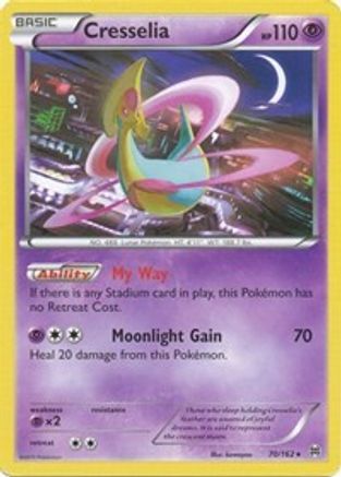 Cresselia 70/162 - XY  BREAKthrough Reverse Holofoil