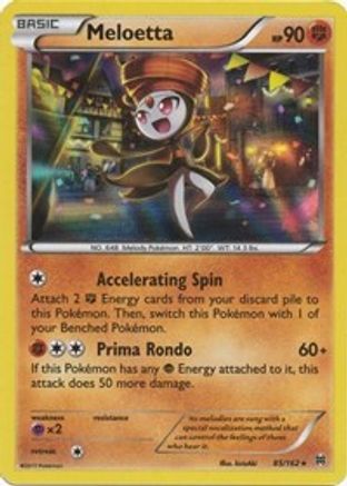 Meloetta 85/162 - XY  BREAKthrough Holofoil