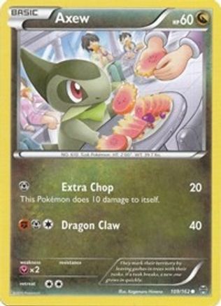 Axew (109) 109/162 - XY  BREAKthrough