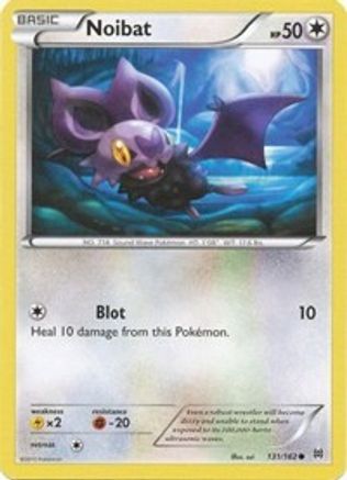 Noibat (131) 131/162 - XY  BREAKthrough Reverse Holofoil